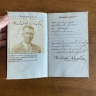 1928 U s  Passport 1928 Certificate Of Naturalization Skarda Medical Researcher