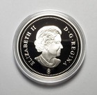 Canada 2009 Flight Airplane  925 Sterling Silver  1 00 One Dollar Coin Proof