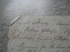 Original 1789 Letter Cecil County Md 50 Acres Of Land Signed Humphreys