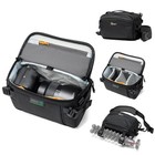 Professional Camera Sling Bag With Rain Cover  Lightweight Crossbody Backpack Fo