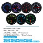 2  52mm 7color Led Display Trans Temp Gauge 100 300    Transmission Meter W sensor