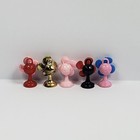 5 Vtg Miniature Electric Fans Charm trinket Plastic Dollhouse Cracker Jack 