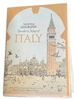     1970-6 June Traveler s Map Of Italy - National Geographic Map Guide- Dual Side