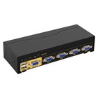 4 Port 450mhz Usb Auto Vga Kvm Switch With Audio And Cables  Monitor Switch F   