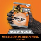 Gorilla Invisible Hold Mounting Tape 1 X 150 Pack Of 2 Clear Double Sided Tape