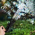 Portable Automatic Bubble Machine Gun  Bubble Gun Kids Gift Toy Outdoor Party 
