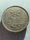 1872 Mo M Mexico 1 Peso    balanza    Silver      9027 Fine     Mexico City Mint     Xf 
