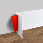 Elegant Self-adhesive Vinyl Wall Base Trim - 6   X 20ft  Easy To Install