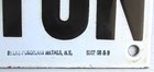Vintage 1930s New York Subway Train Station Porcelain Sign Clinton Av  Bklyn Nyc