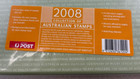 2008 Collection Of Australian Mint Stamps - Australia Post Annual Year Album
