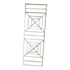 Antique Victorian Iron Gate Window Garden Fence Architectural Salvage Door  408