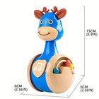 Roly Poly Baby Toys 6 To 12 Months  Tumbler Wobbler Toys For Infant Boy Girl
