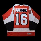 Bobby Clarke Signed Philadelphia Flyers Ccm Vintage Hockey Jersey Xl Coa Nhl Hof