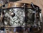 Rare Vintage Leedy   Ludwig 1950s Solid Maple 5 5x14 Snare  Drum W Vid