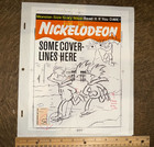 Hey Arnold  Nickelodeon Magazine Production Art  Draft Year 2000