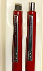 Vintage Papermate Double Heart  Red Pen And Pencil Set -  Writes
