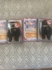 Mcdonald s The End Bear Ty Teenie Beanie Baby 1999 Rare  Retired  Sealed