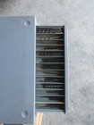 Huot 3 Drawer Fractional Drill Index Cabinet   Drill Bits