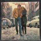Bob Dylan  freewheelin  Blowin  In The Wind  Signed Record Vinyl Album Auto Psa