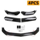 For Hyundai Genesis Coupe Glossy Black Front Bumper Lip Spoiler Splitter Kits Us