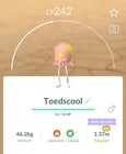 1x Xxl Toedscool Trade Pok  mon Go  ground grass Type  Showcase