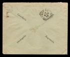 Colombia 1900 Envelope To Italy  French Mailboat Cancel