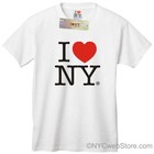 I Love Ny T-shirts  black  White  - New York City Tees Souvenir Nyc T-shirts