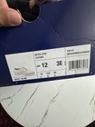 Bates Lites White Leather Oxford Dress Shoes Men   s Size 12 3e Wide New
