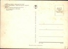 Krakow Poland Map Vintage Postcard B410
