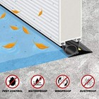 Universal Garage Door Threshold Seal Strip 20ft Kit  Bottom Waterproof Rubber We