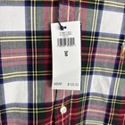 New Polo Ralph Lauren Men s Classic Button Down Slim Fit Plaid Shirt Size S
