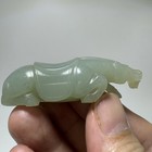Old Chinese Green Jade Carved Horse