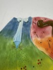 Studio Designworks Handpainted Whimsical Cat Plate Colorful