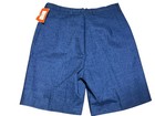 Nos Vtg 60s Xs s Jamaica Shorts Blue Bell Belt Loops Usa Rockabilly Nwt