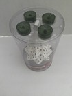 2015 Yankee Candle Balsam   Cedar Christmas Tree Tea Light Holder W candles New