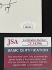 Doug Pederson Signed 3x5 Index Card Jsa Coa Philadelphia Eagles Head Coach