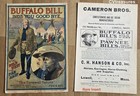 Buffalo Bill Cody Wild West Congress Of Rough Riders Official Show Program 1910