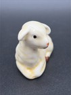 Vtg Hagen Renaker Mini White Ceramic Lamb Figurine 2    Collectible