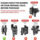 8 Set Performance Kit 41-962 Spark Plugs Uf413 Ignition Coils Wire Set For Chevy
