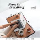 Adjustable Overbed Bedside Table With Wheels Bed Desk Over Bed With Wheels