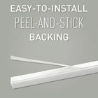 Wiremold Cordmate Cord Cover 5 Ft  Channel for Home Or Office Holds1 Cable White