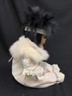 Vtg Lifelike Native American Doll