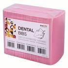 500pcs 4 Bags   13 x18  Pink Disposable Dental Bibs waterproof Resistant Napkin