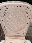 Aztec Calendar Leather Seat Cushion  Mexican Art  Respaldo De Cuero Para Carro