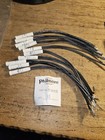 10 Vintage Nos Solico Indicator Panel Lights Red Orange 14 V 1 2 Watt