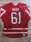 Team Canada 2010 Vancouver Olympics Nike Authentic Jersey  61 Rick Nash Size 54