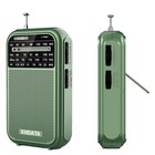 2pack Am fm sw Portable Mini Radio Small Speaker Battery Powered Great Receiver