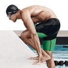 Speedo Swim Goggles Vanquisher - Adjustable  Uv Protection  Clear Lens