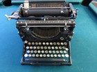 Vintage Antique Underwood No  5 Working Typewriter 1918 Serial  1204688 Nice