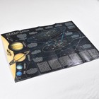 Portraits Of Our Celestial Family  The Solar System Map National Geographic 1990
